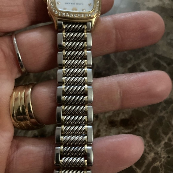 david yurman 25mm watch 18k - Picture 6 of 9